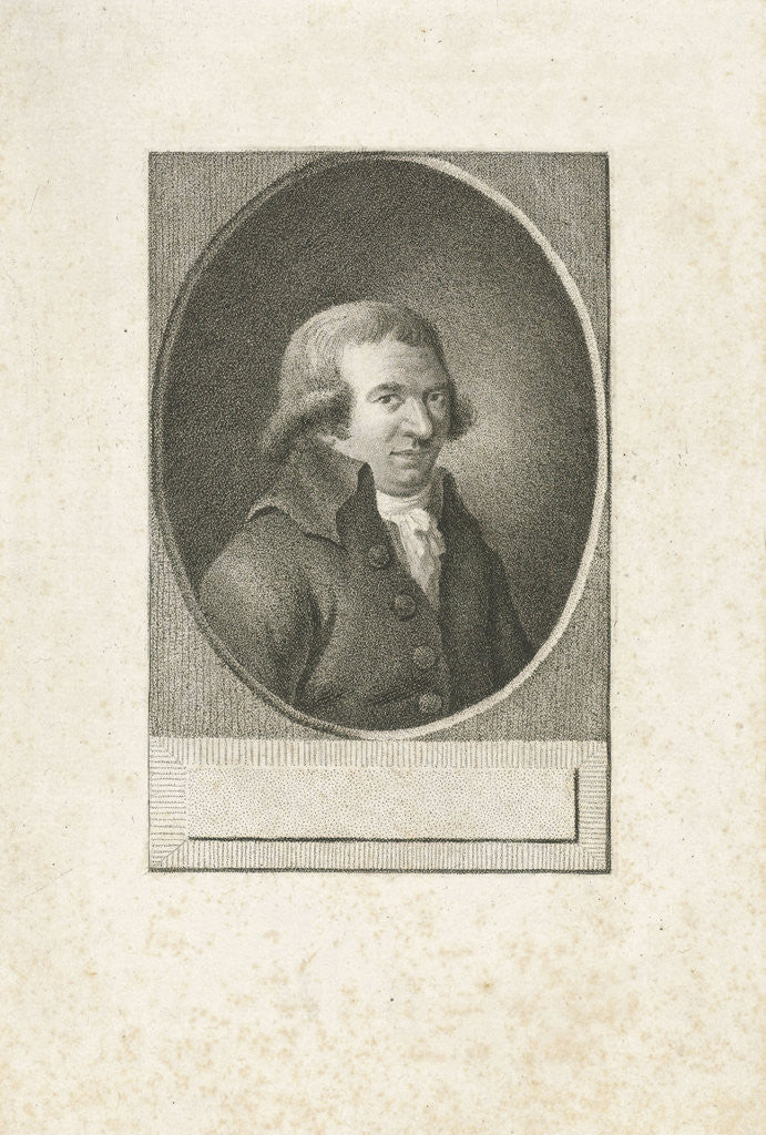 Detail of Portrait of an man by François Joseph Pfeiffer I