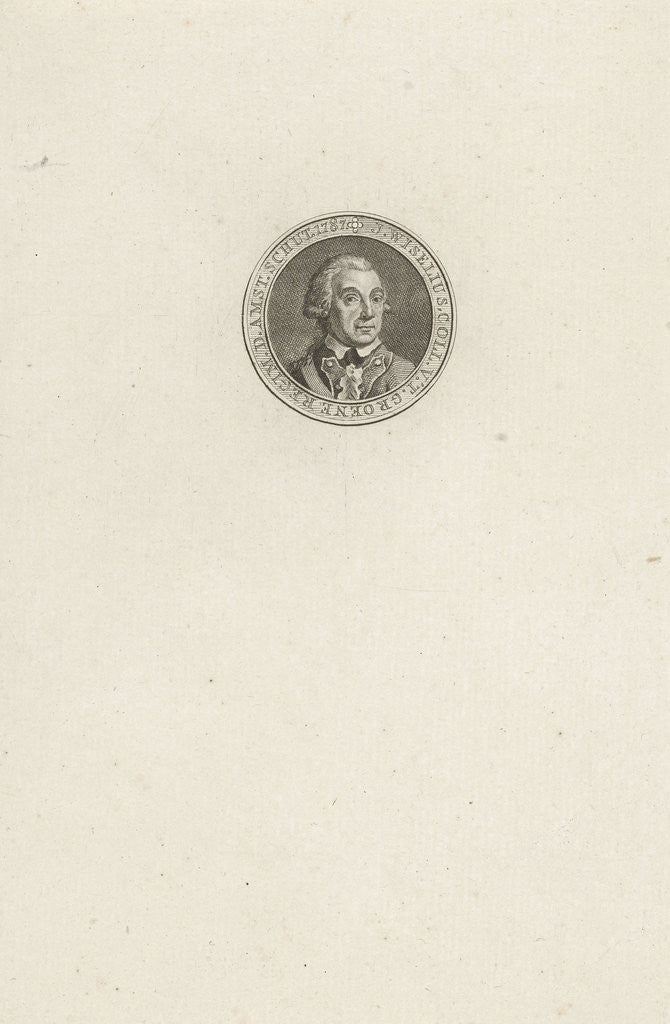 Detail of Portrait of Iperus Wiselius by Abraham Jacobsz. Hulk