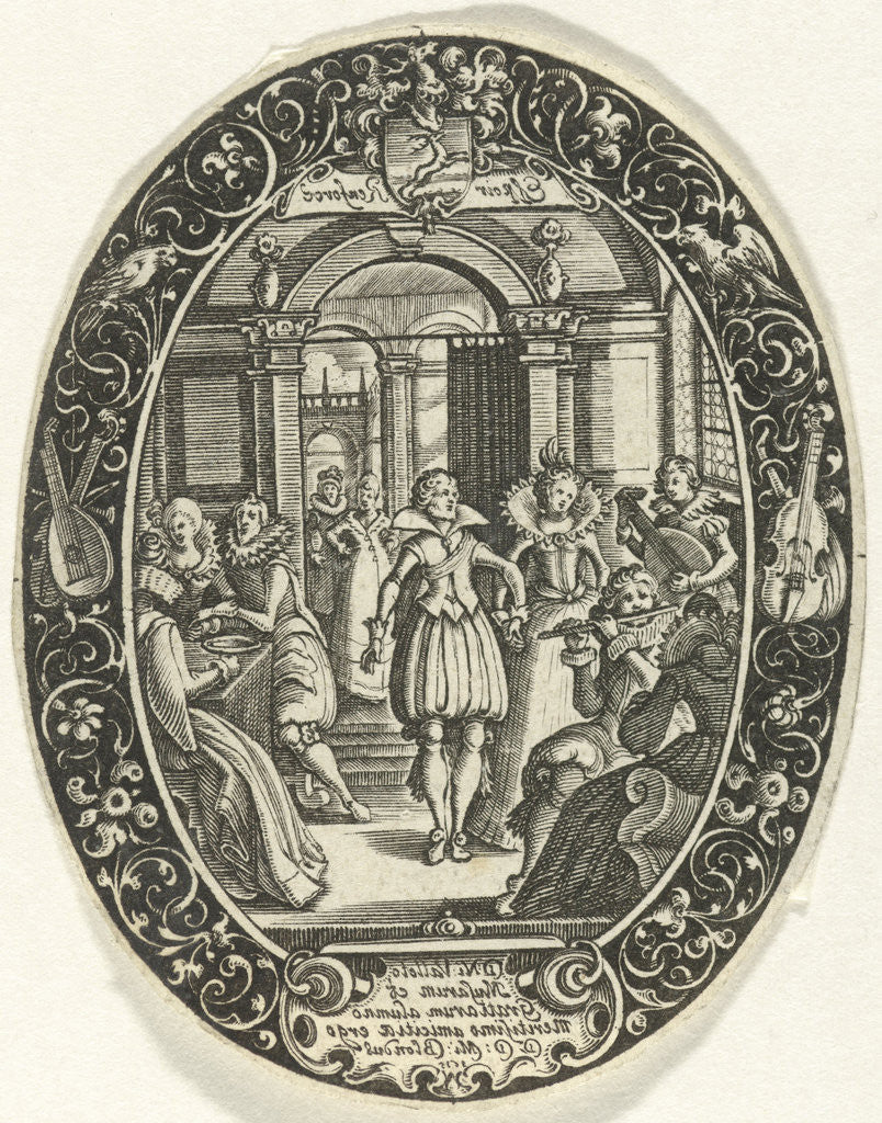 Detail of Dance classes by Michiel le Blon