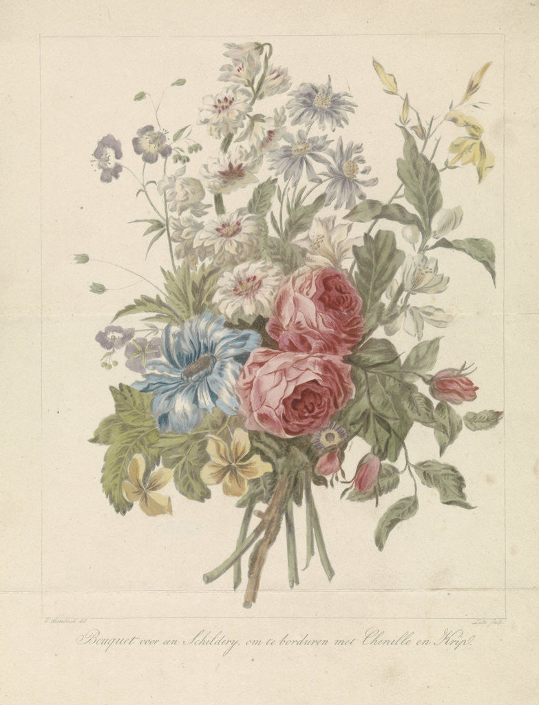 Detail of Bouquet by A. Lutz