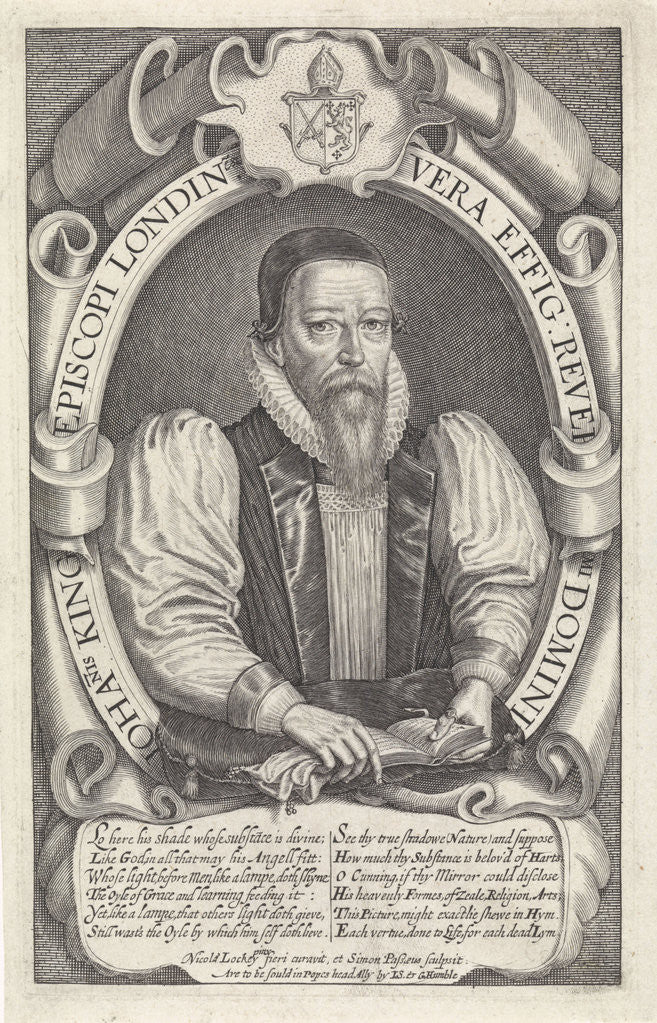 Detail of Portrait of John King by John Sudbury & G. Humble