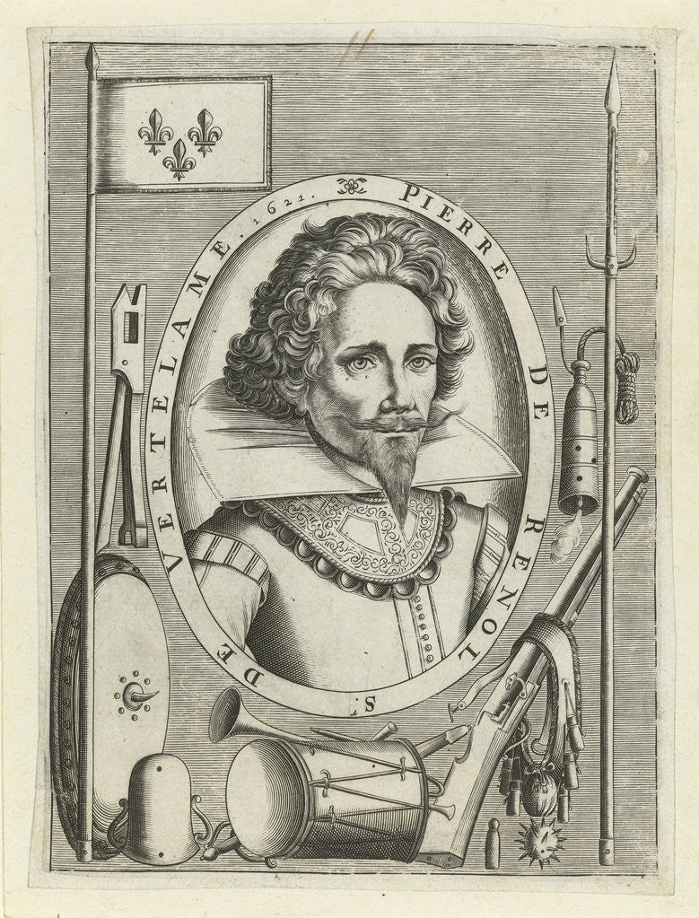 Detail of Portrait of Pierre de Renol by Jean Picquet