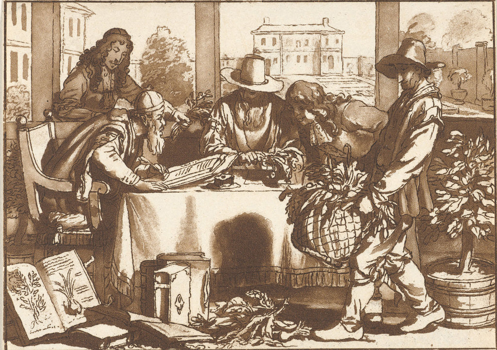 Detail of Botanicus by Cornelis Brouwer