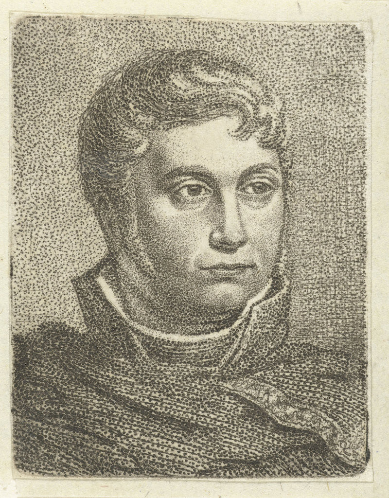 Detail of Ernst Willem Jan Bagelaar by Jan Willem Pieneman