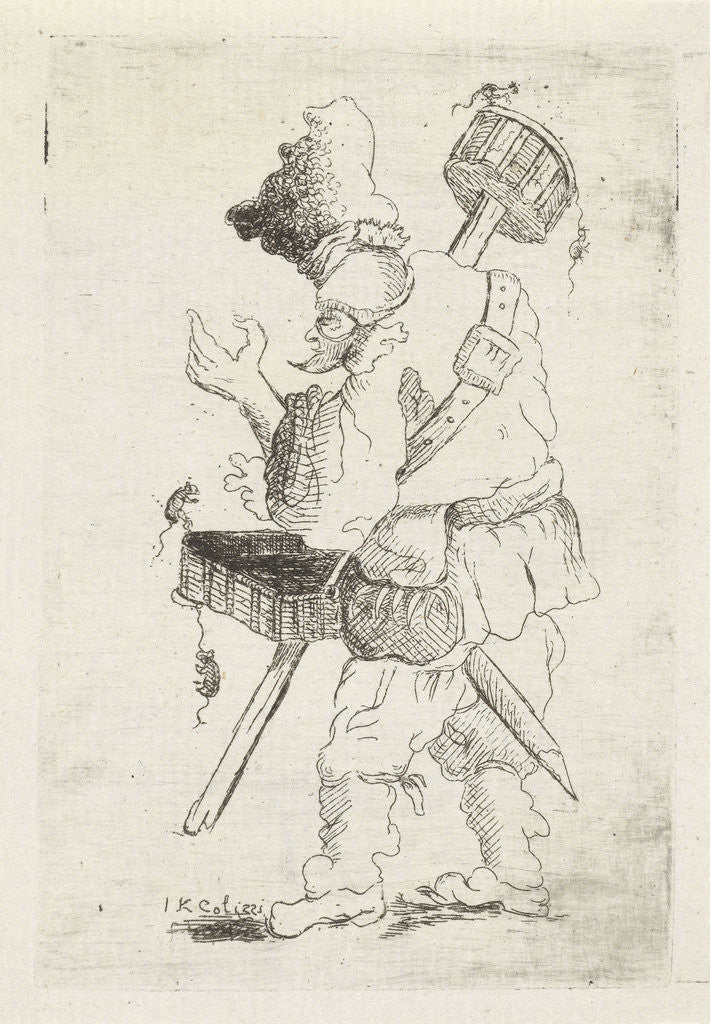 Detail of Rat poison seller by Rembrandt Harmensz. van Rijn