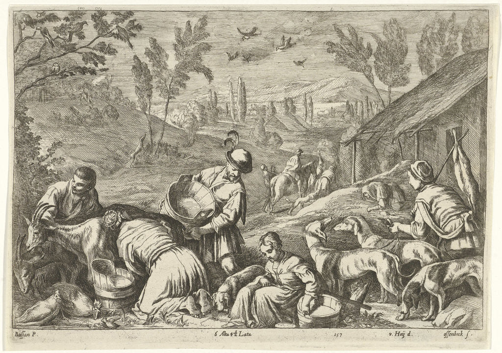 Detail of Spring by Jan van Ossenbeeck