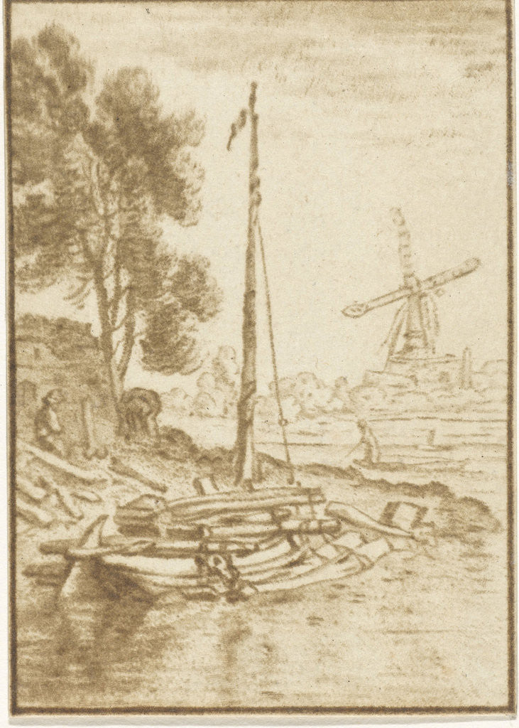 Detail of Cornelis Ploos van Amstel by Herman Saftleven