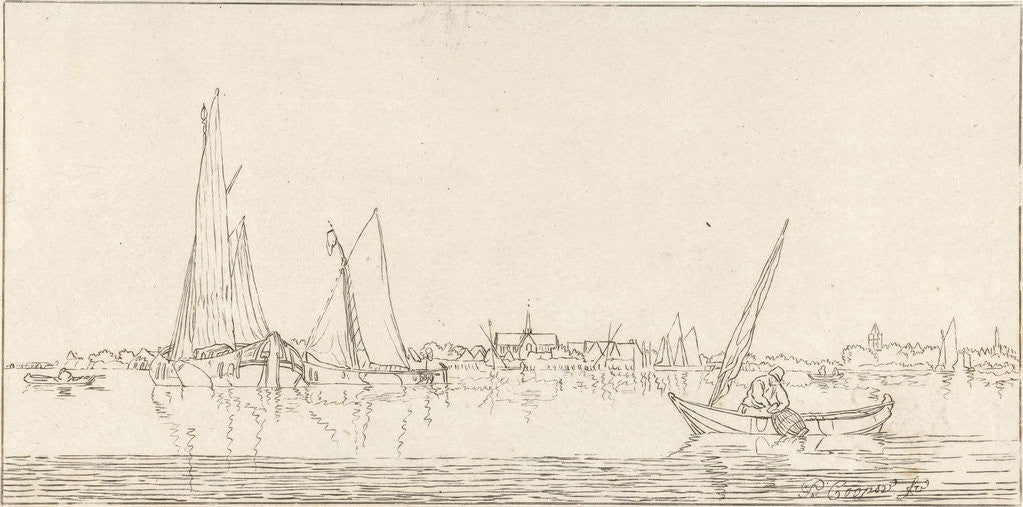 Detail of River View by Bernhard Schreuder