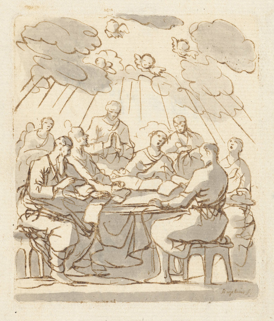 Detail of Ernst Willem Jan Bagelaar by Jan Luyken