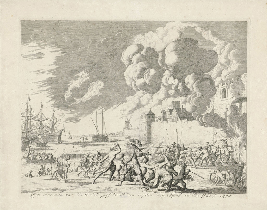 Detail of Capture of Brielle by Joannes van Someren