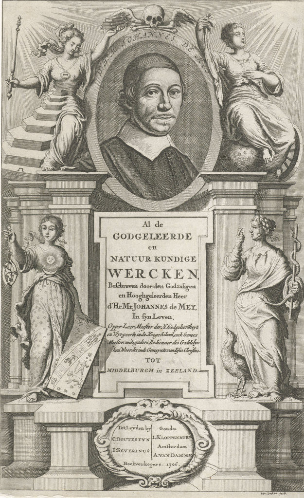 Detail of Portrait of Johannes de Mey by Anonymous