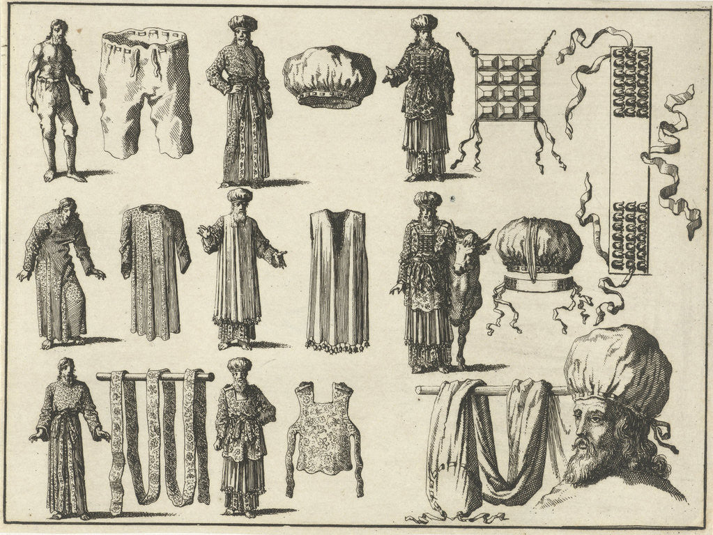 Detail of Priestly vestments by Jan Luyken