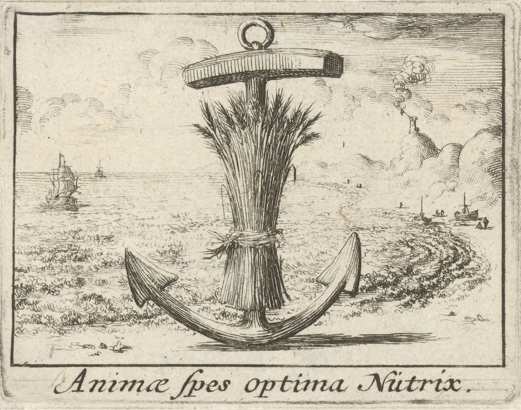 Detail of Jan Luyken by Jan Claesz ten Hoorn