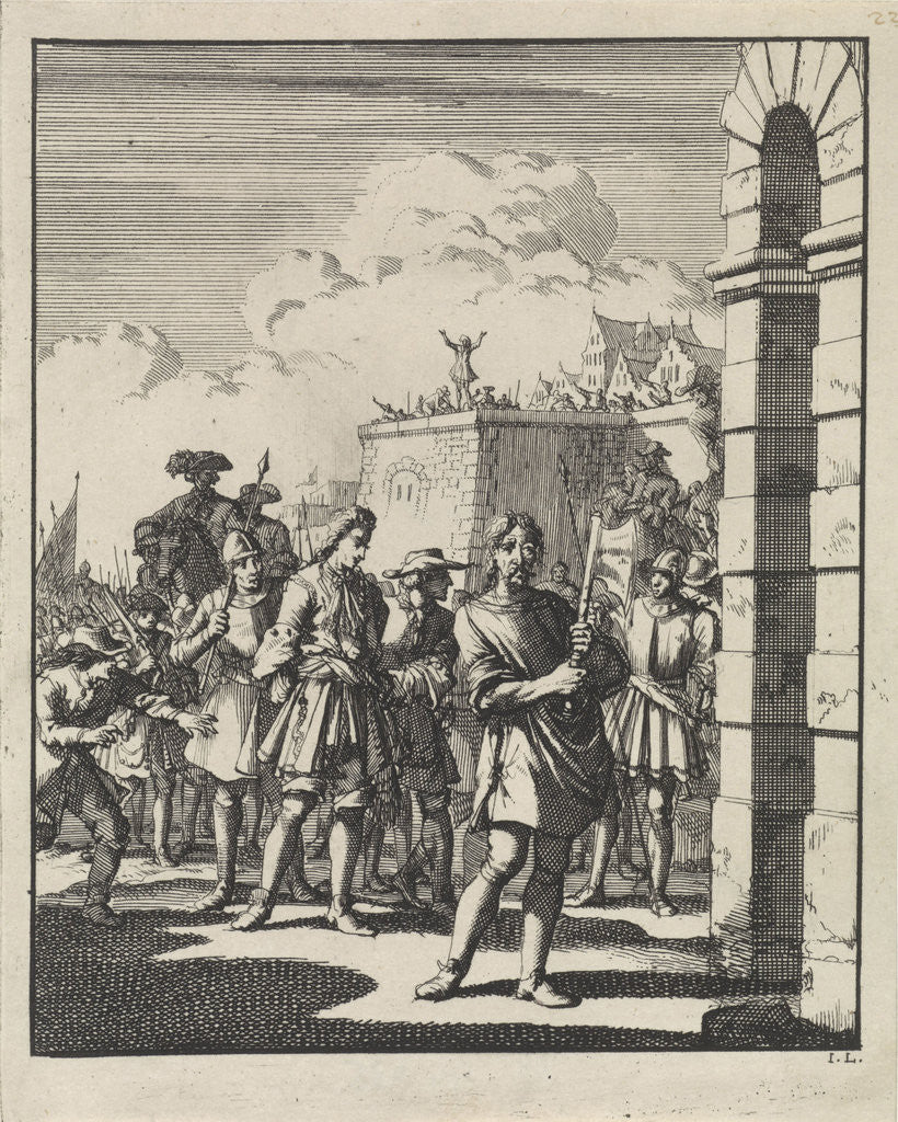 Detail of Execution of the Earl of Argyll by Jan Luyken