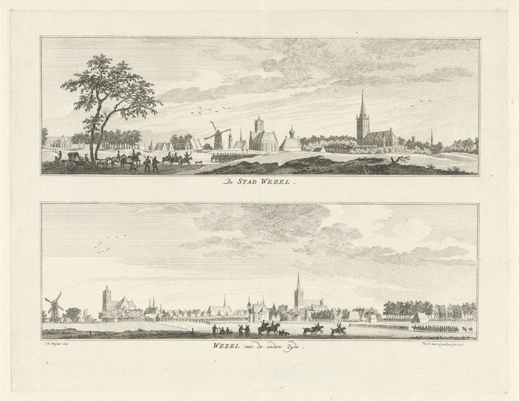 Detail of Weeze The Netherlands by Paulus van Liender