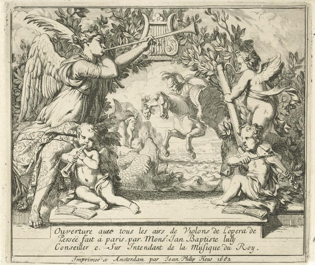 Detail of Perseus with the head of Medusa by Jean Philip Heus