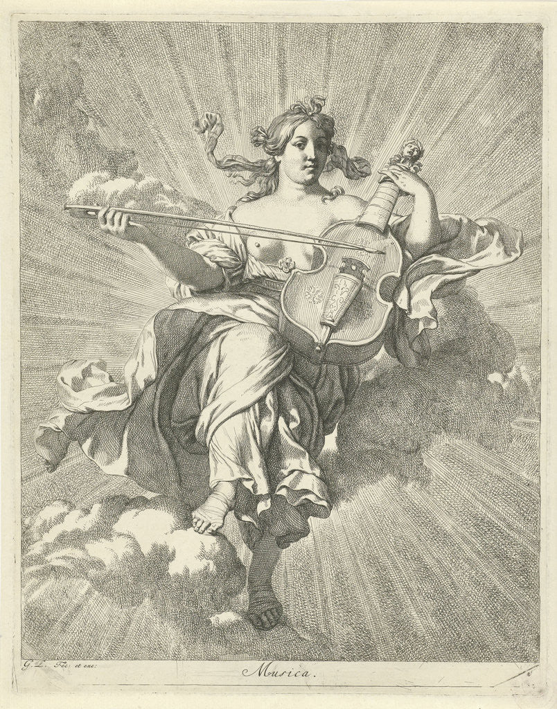 Detail of Music by Gerard de Lairesse