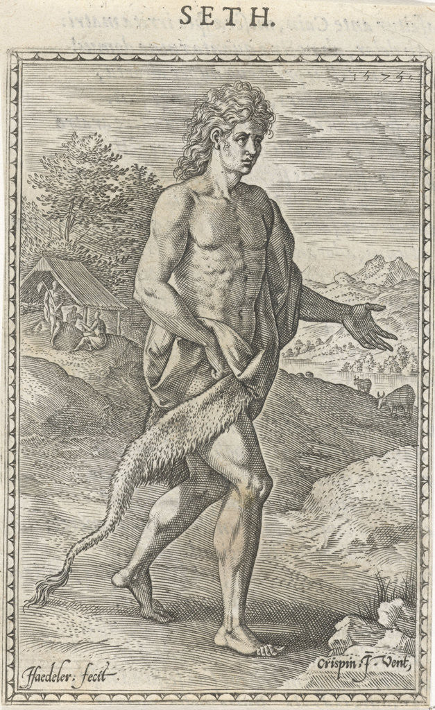 Detail of Seth by Christoffel Plantijn