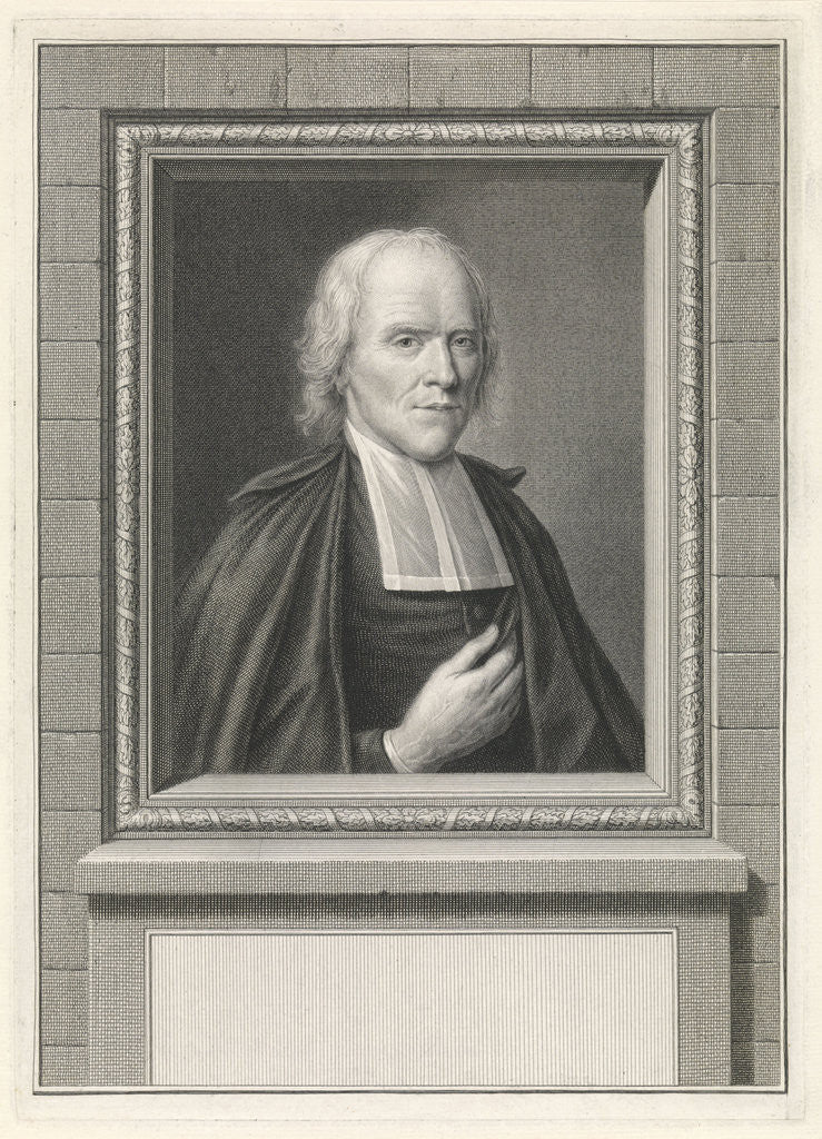 Detail of Portrait of Gerardus the Wind by P.M. Brasser