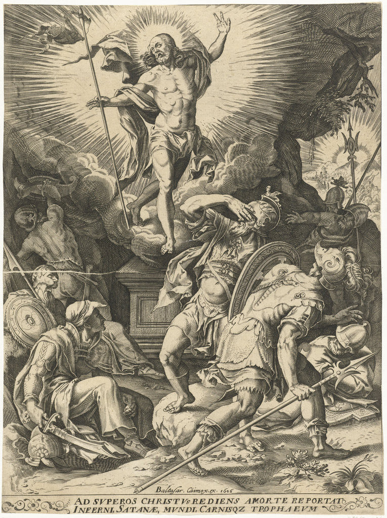 Detail of Resurrection of Christ by Anonymous