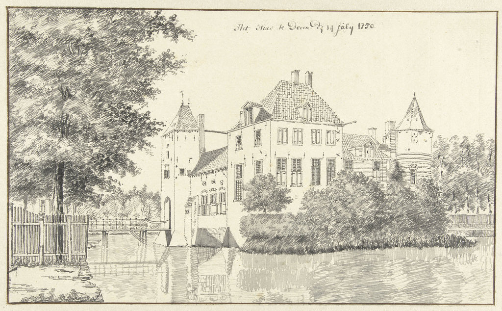 Detail of The House Doorn The Netherlands by Jan de Beijer