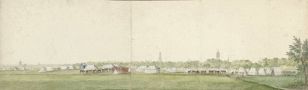 Detail of The Flying army of the Patriots by Anonymous