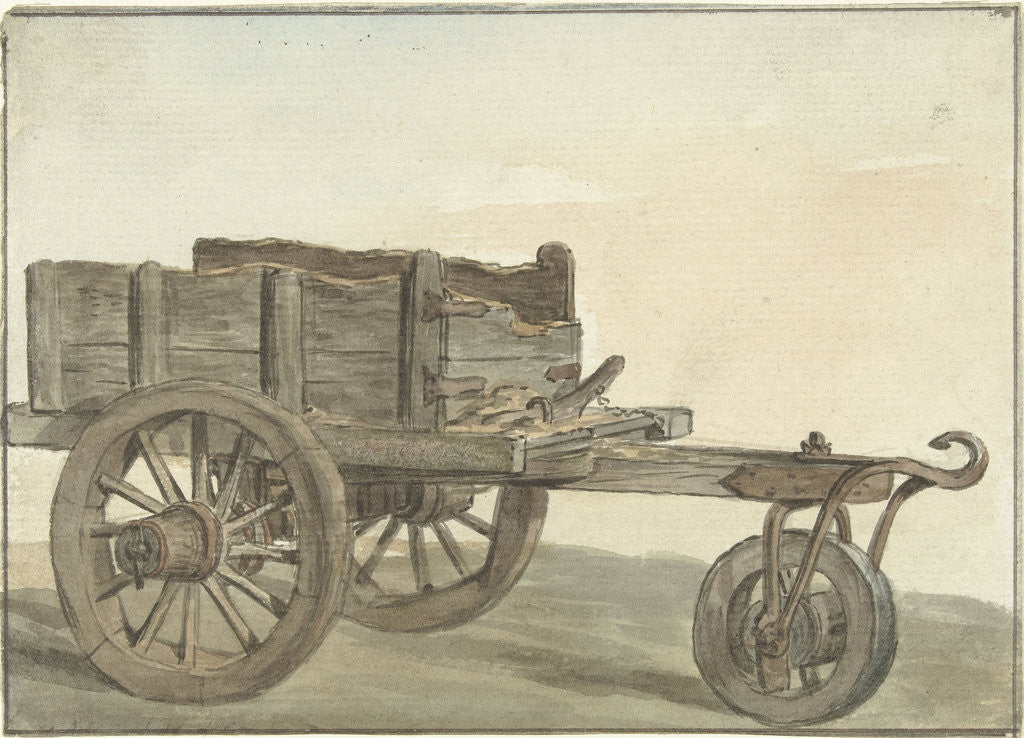 Detail of Farmer wagon by Simon Andreas Krausz