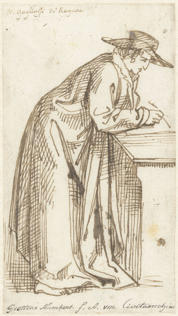 Detail of Standing by David Pièrre Giottino Humbert de Superville