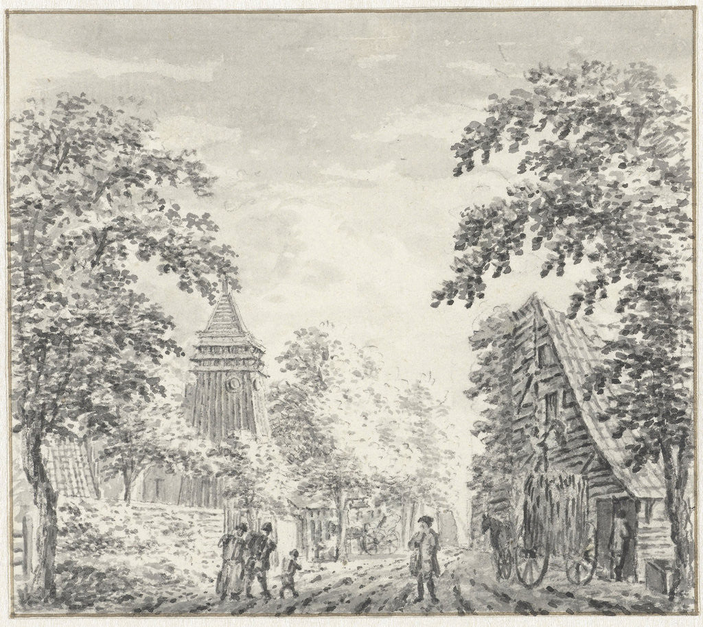 Detail of Klokhuis Overveen The Netherlands by Pieter Louw