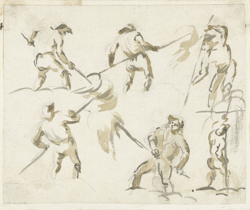 Detail of Haymakers by Simon Andreas Krausz