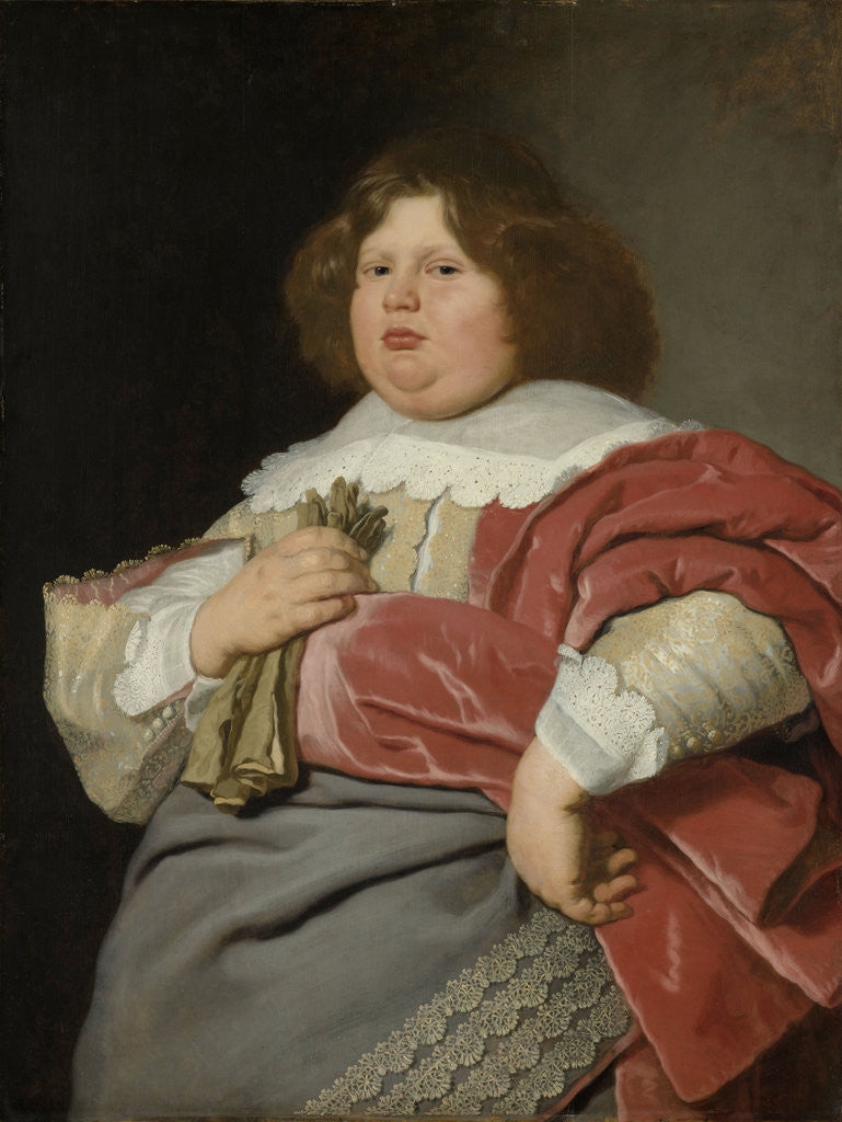 Detail of Portrait of Gerard Andriesz Bicker by Bartholomeus van der Helst