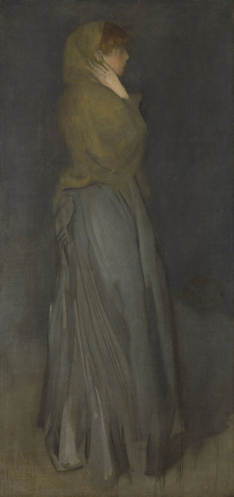 Detail of Arrangement in Yellow and Gray by James Abbott McNeill Whistler