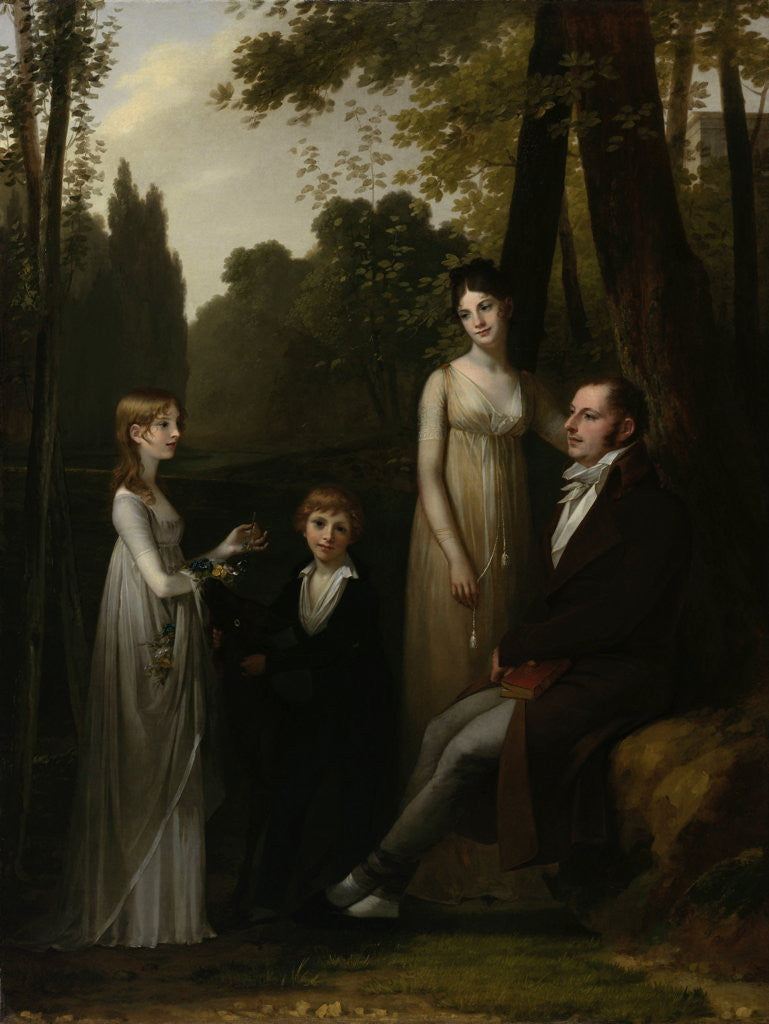 Detail of Portrait of Rutger Jan Schimmelpenninck and his Family by Pierre Prud'hon