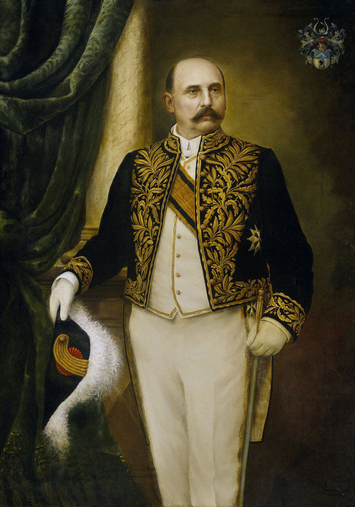 Detail of Johannes Benedictus van Heutsz by Hannké