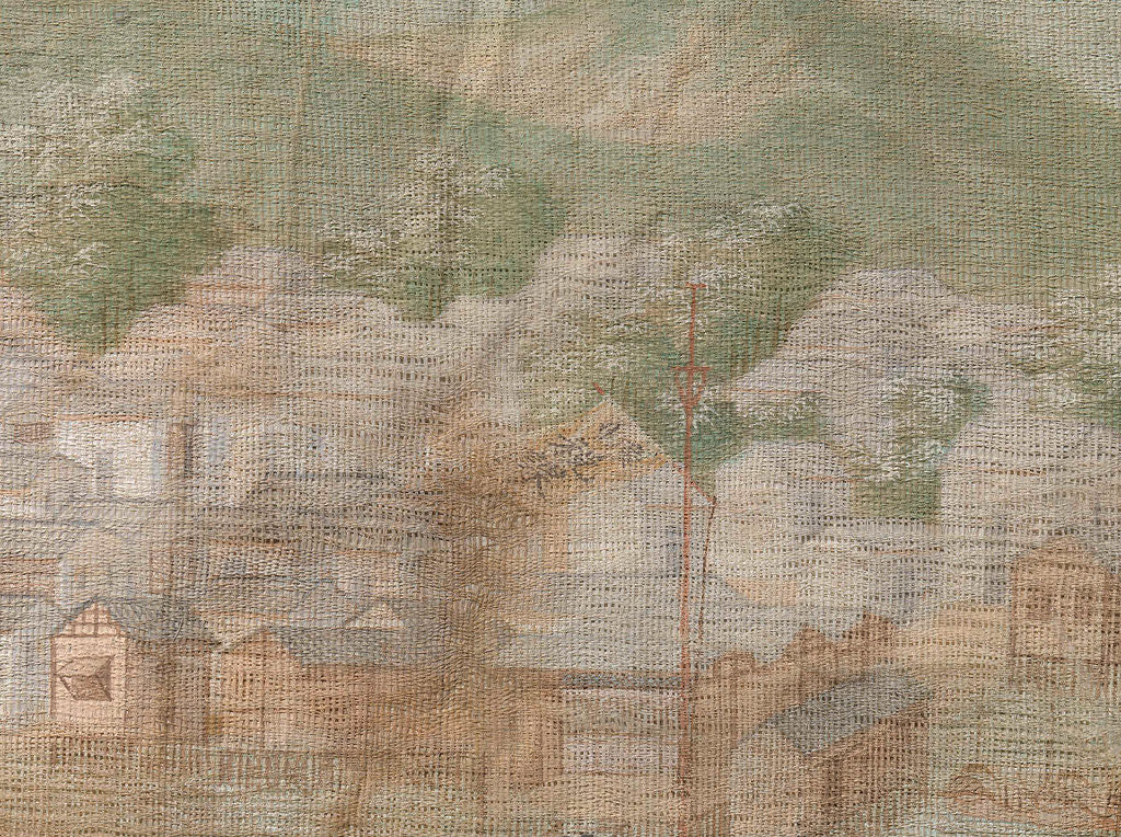 Detail of View of the Pearl River in Guangzhou, Canton China by Anonymous