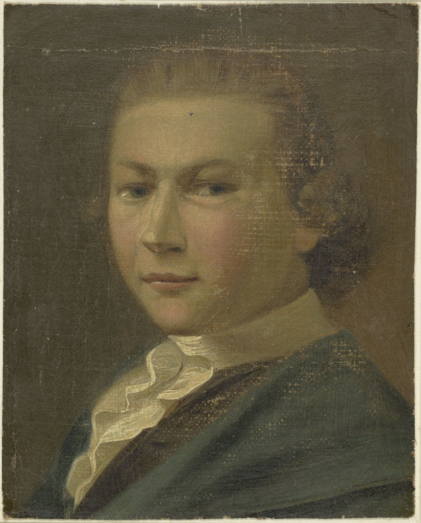 Detail of Self-Portrait of Gabriël van Rooyen by Gabriël van Rooyen
