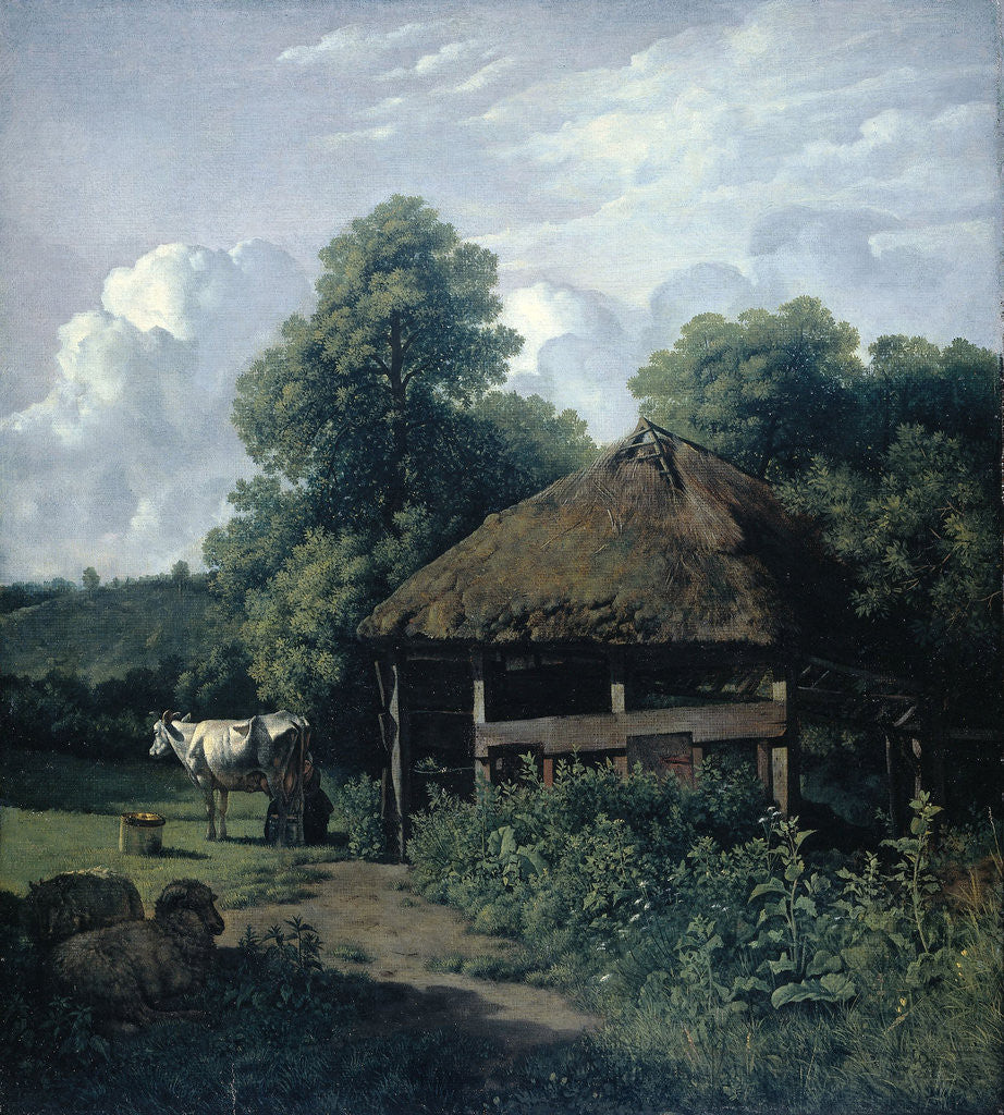 Detail of Farm Building in Gelderland, The Netherlands by Wouter Johannes van Troostwijk