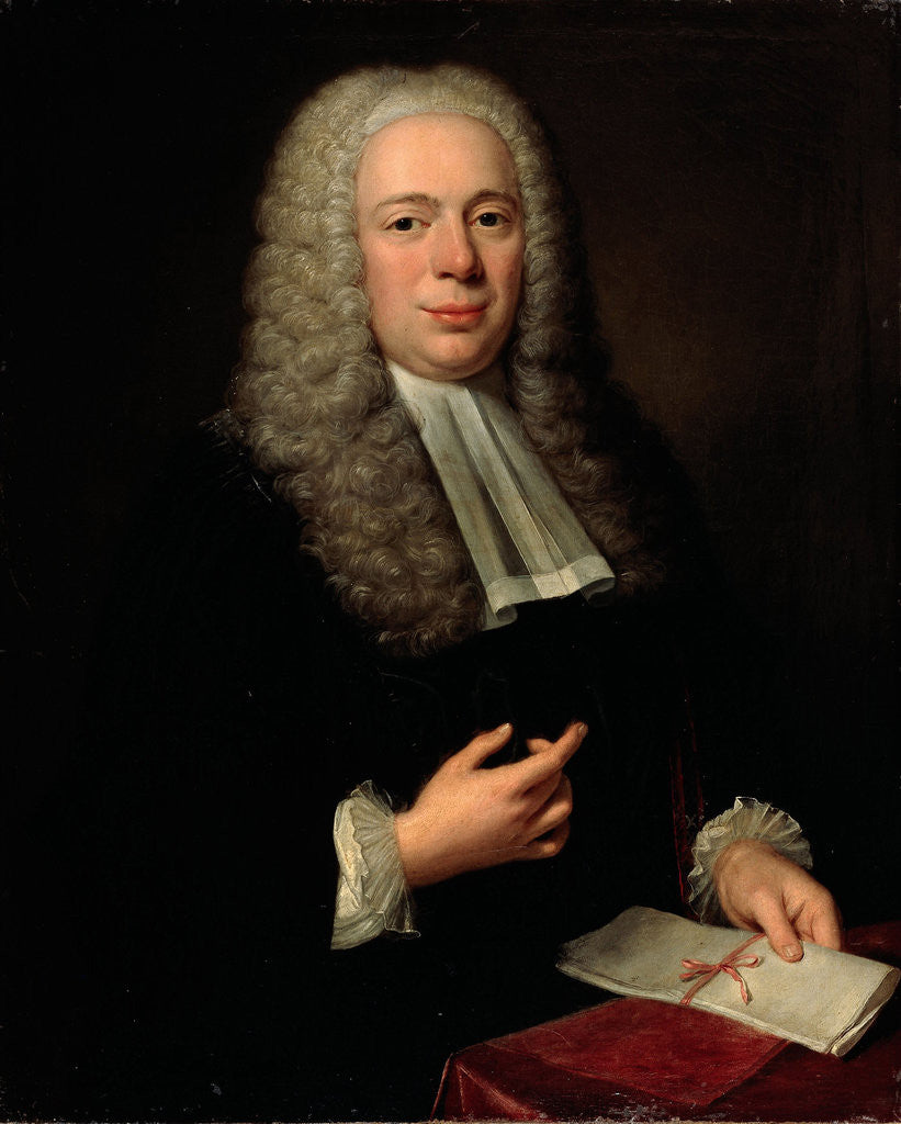 Detail of Portrait of Willem Sautijn, Alderman of Amsterdam by Jean Fournier