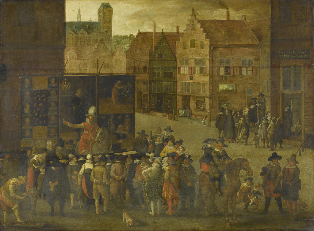 Detail of The quack by Anonymous