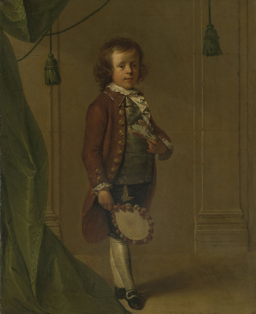 Detail of Portrait of Dionys Eliasz van Nijmegen by Dionys van Nijmegen