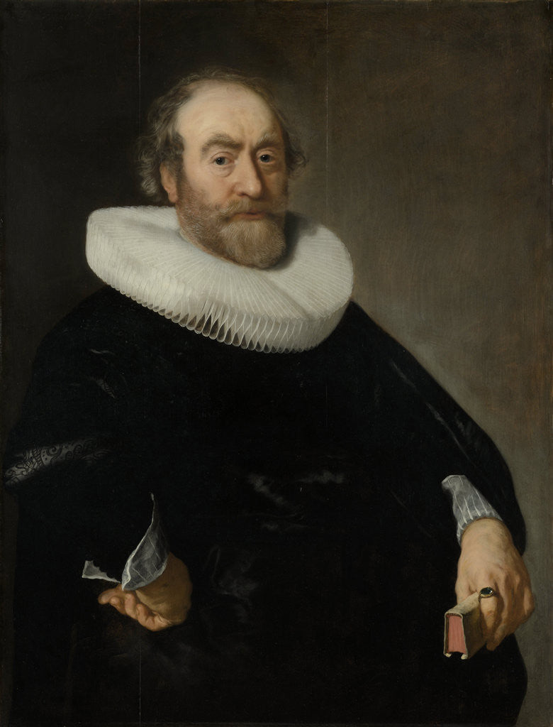 Detail of Portrait of Andries Bicker by Bartholomeus van der Helst