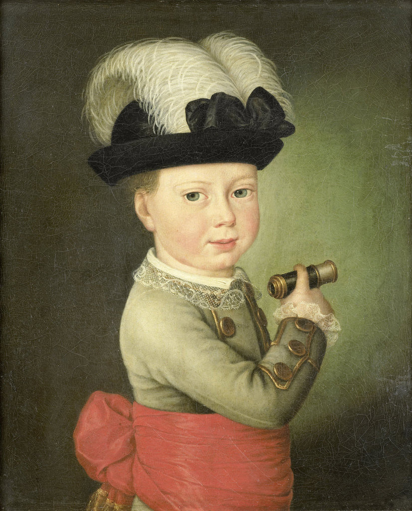 Detail of William George Frederick, Prince of Orange-Nassau, as a Child by Anonymous