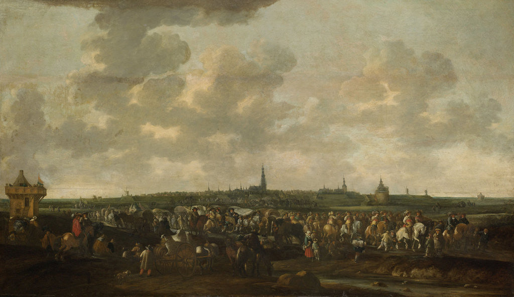 Detail of Departure of Spanish Occupation Troops from Breda, October 10, 1637, The Netherlands by Hendrick de Meijer