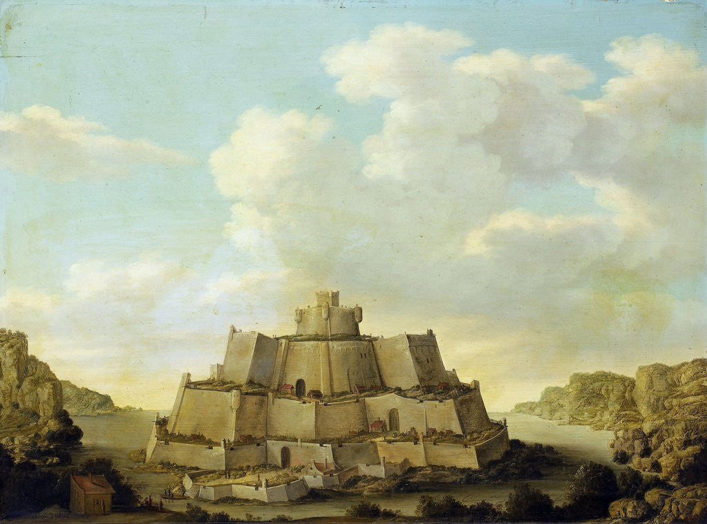 Detail of A fort, Matthieu Dubus, in or after 1639 by Anonymous