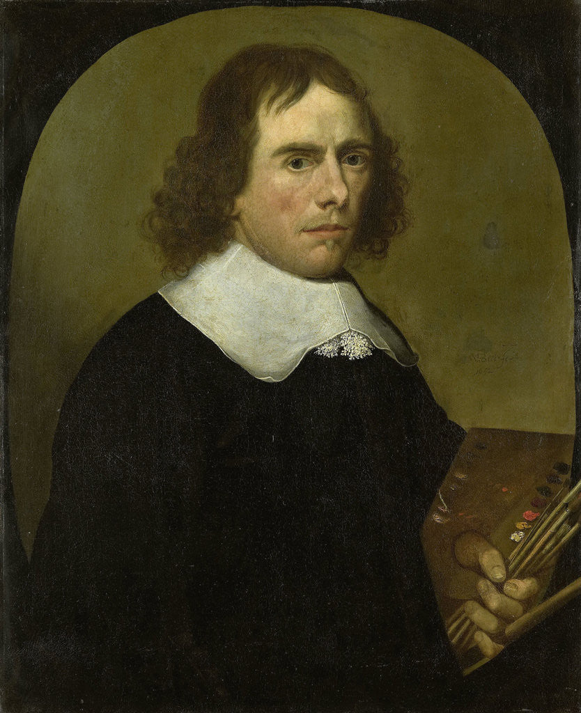 Detail of Self-Portrait by G.D. Beet