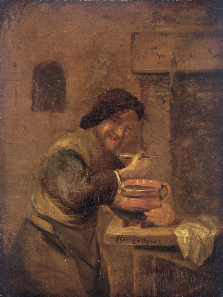 Detail of The Gruel Eater by Daniel Boone