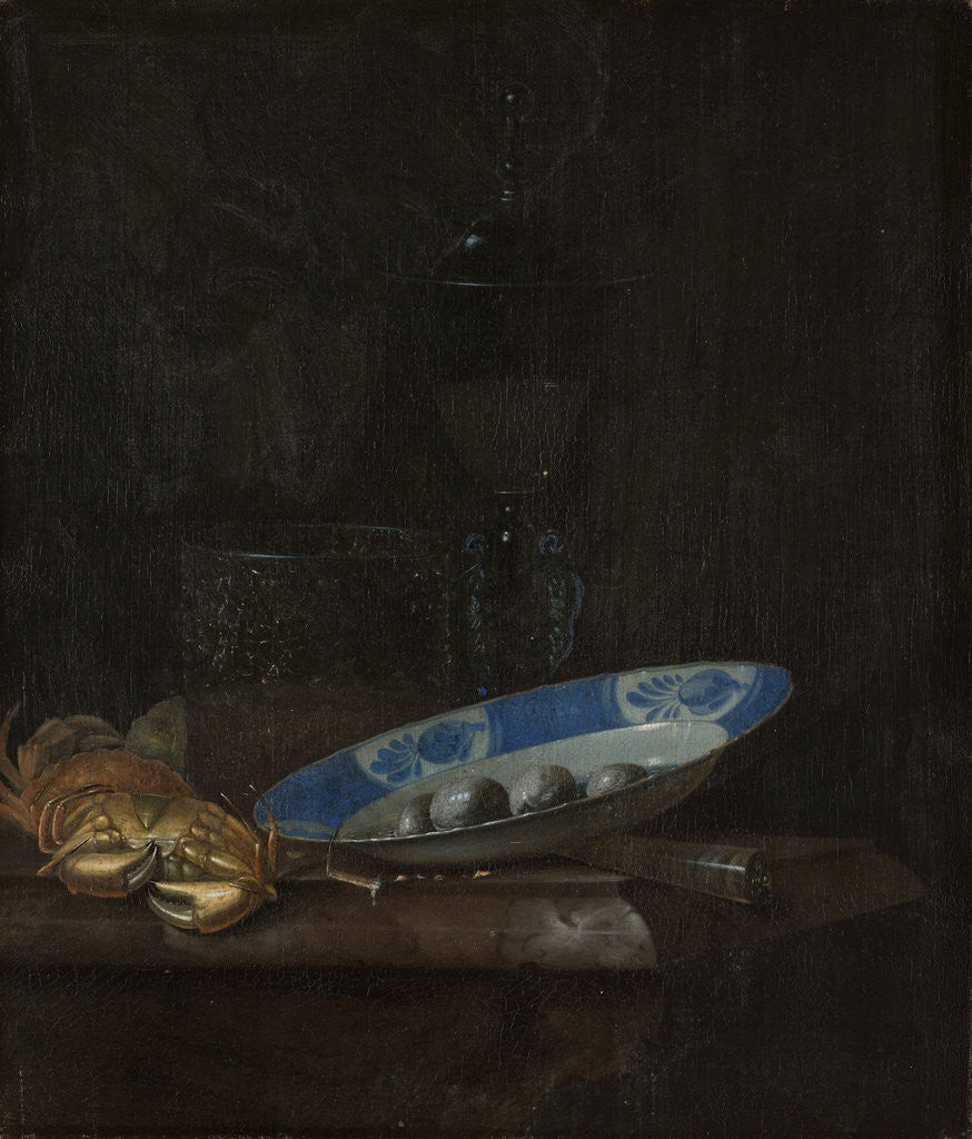 Detail of Still Life by Pieter Gallis