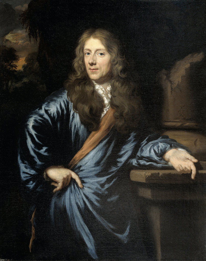 Detail of Portrait of Willem Pottey, Lawyer and Accountant-General of Flushing by Nicolaes Maes