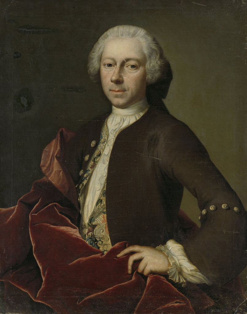Detail of Portrait of Pieter Parker, Alderman, Burgomaster and Councilor of Goes by B. Monmorency