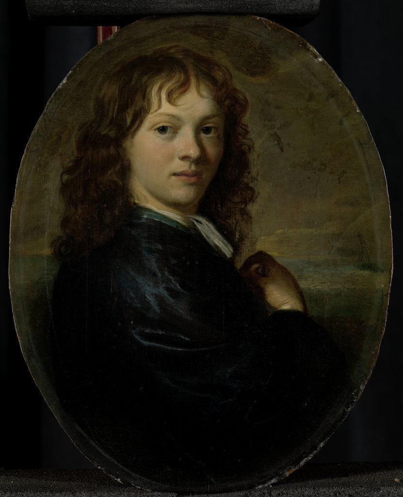 Detail of Self-Portrait by Carel de Moor II